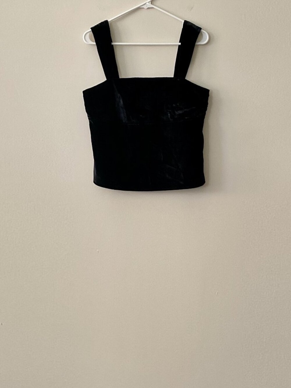 Pilcro Velvet Flyaway Top NWOT - Picture 5 of 8